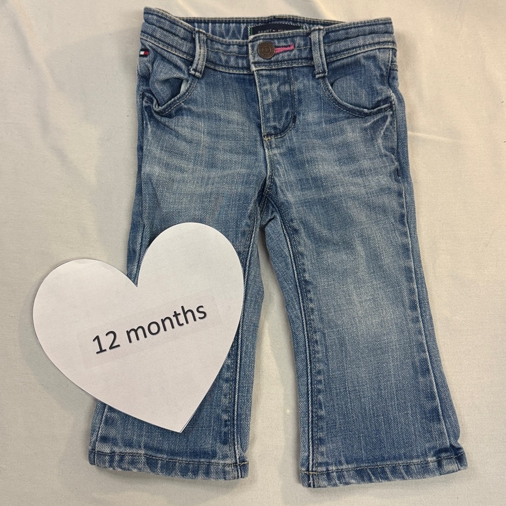Tommy Hilfiger Blue Denim Jeans Classic Style.